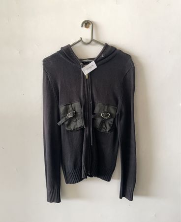 Belly Knitwear Zip-Up Hoodie