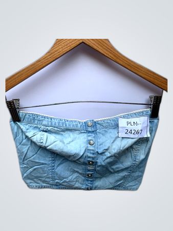 Garage Denim Crop Top