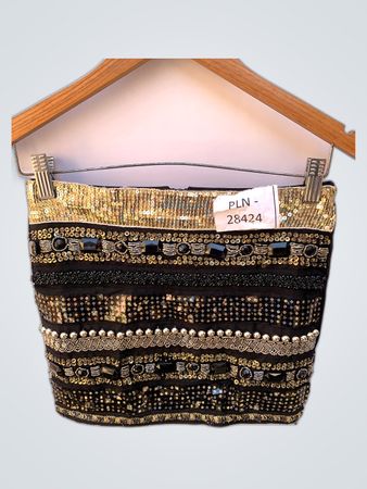 Bebe Embellished Bustier Top