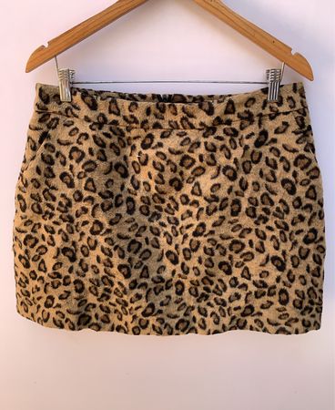 Leopard Print Skirt