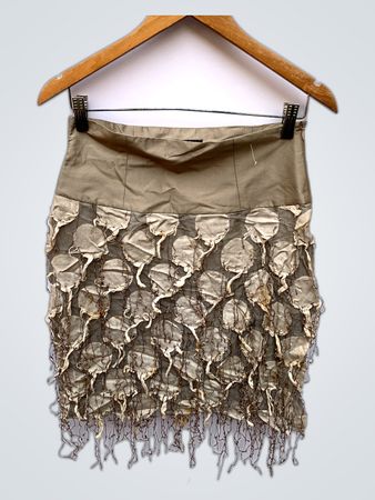 H&G Fringed Mini Skirt