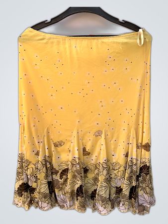 s.Oliver Floral Print Pleated Mini Skirt