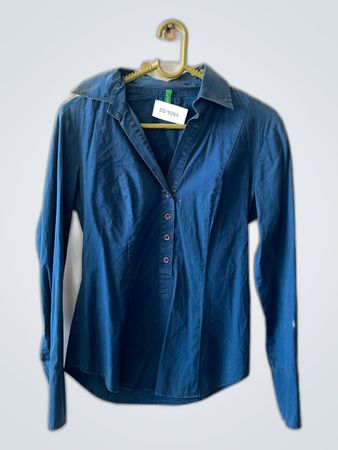Blue Long-Sleeve Shirt