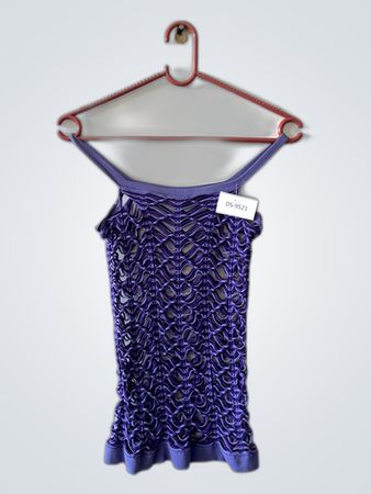 Purple Crochet Top
