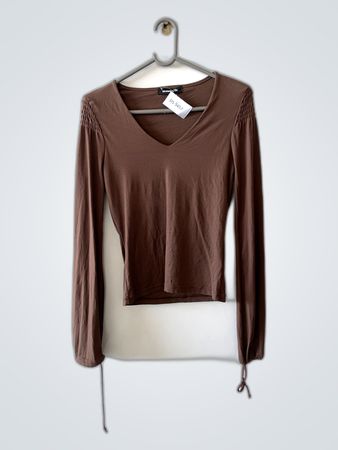 Only Long Sleeve V-Neck Blouse