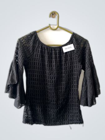 Black Lace Blouse