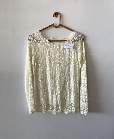 Unbranded Sheer Lace Blouse