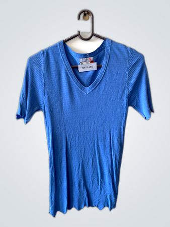 Carnaby Blue V-Neck T-Shirt