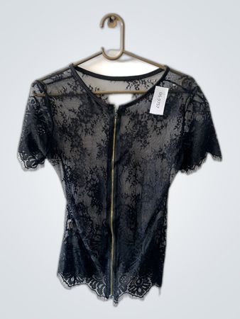 Black Lace Top