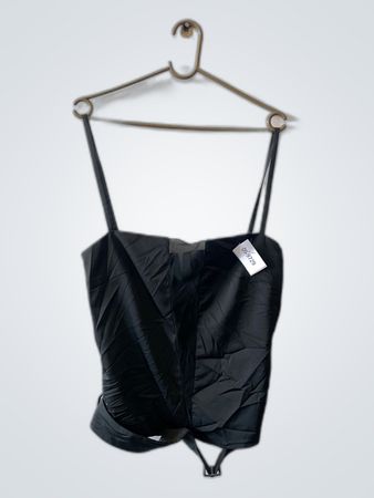 Black Bustier Top