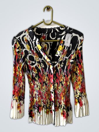 Blouse with Floral Pattern