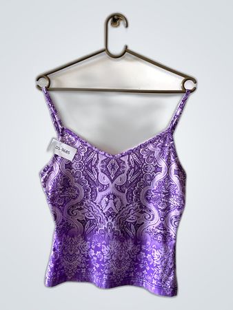 Pimkie Paisley Purple Top