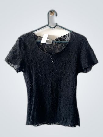 Black Lace Top