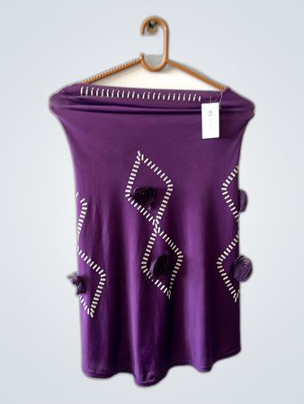 Purple Sleeveless Top