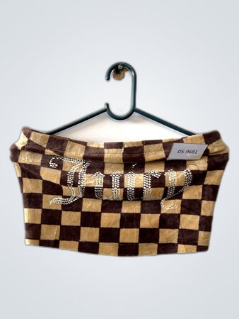 Checkerboard Crop Top