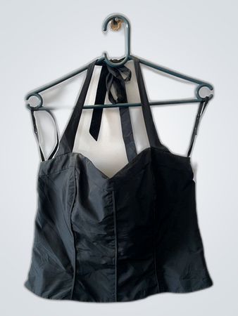 Black Bustier Top