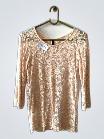 Dolce & Gabbana Sheer Lace Blouse