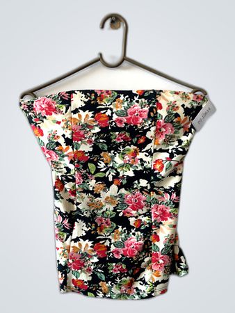 Floral Printed Tube Top