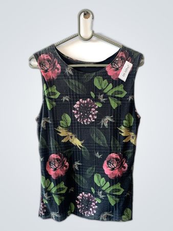 Floral Sleeveless Top