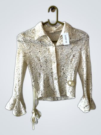 Lace Sequined Top