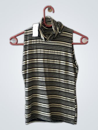 Striped Sleeveless Top