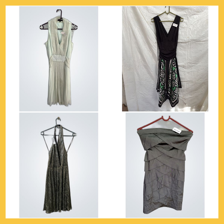 Relaxed Fit Dresses +Waistcoats Collection(FV 165)