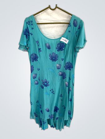 Blue Floral Dress