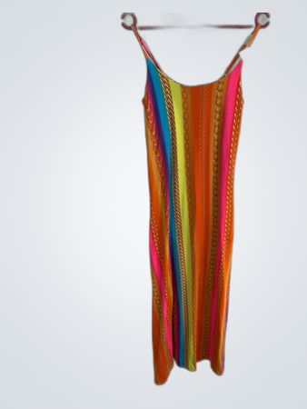 Multicolor Striped Dress