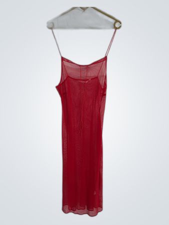 Victoria's Secret Red Slip Dress
