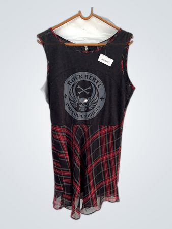 Rock Rebel Plaid Dress