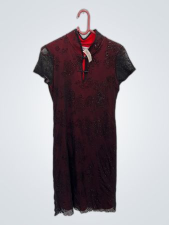 Red Lace Dress