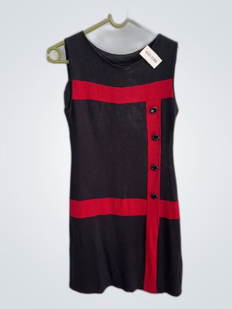 Black and Red Dress