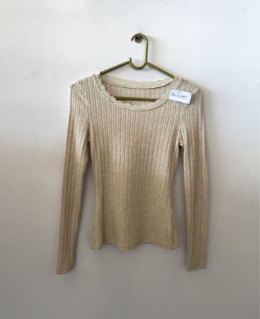 Long Sleeve Ribbed Top