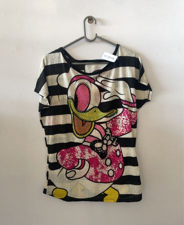 Donald Duck Striped Shirt