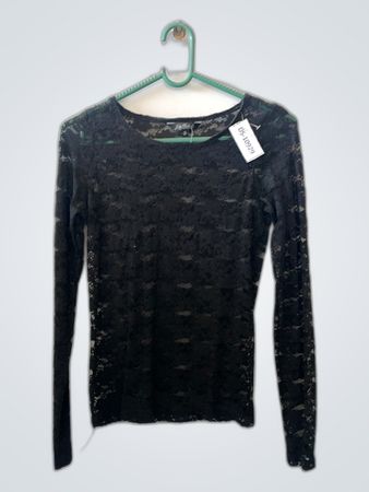 Black Lace Top