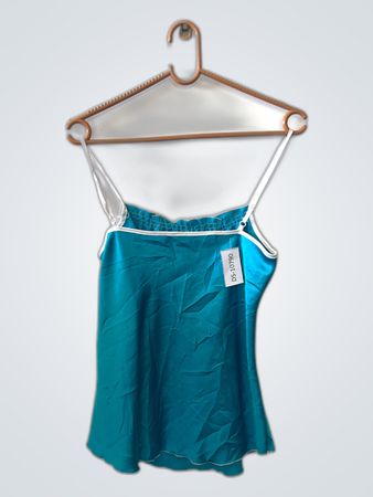 Teal Spaghetti Strap Top
