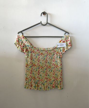 Floral Off-the-Shoulder Top