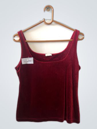 Red Velvet Tank Top