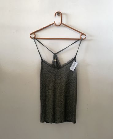 Gray Camisole Top