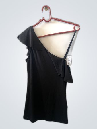 Black Ruffled Dress
