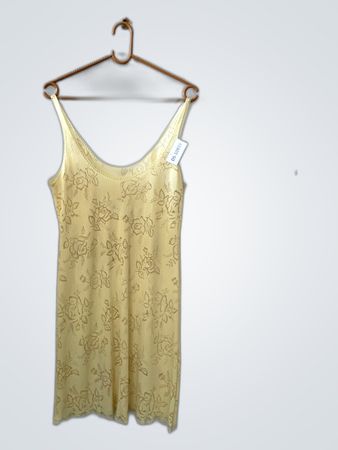 Yellow Floral Dress