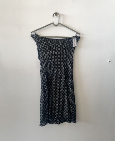 Black and White Dress