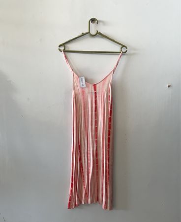 Pink Tie-Dye Dress