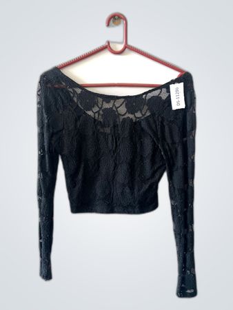 Black Lace Top