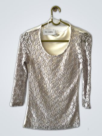 Pinkie Lace Trim Blouse