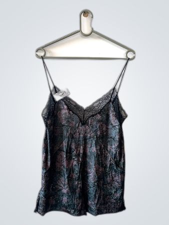 Blouse with Floral Pattern