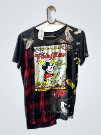 Desigual Disney Mickey Mouse Printed T-Shirt