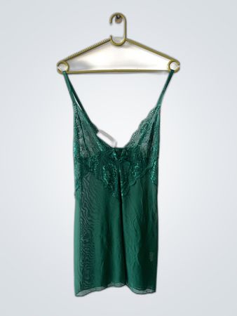 Green Lace Camisole