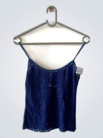 Blue Lace Camisole