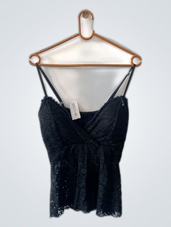 Black Lace Camisole